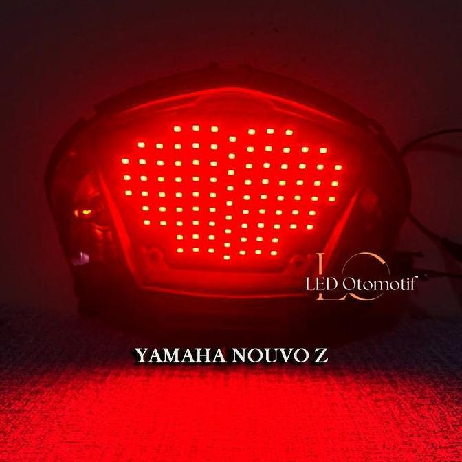 LED Otomotif STOPLAMP RUNNING YAMAHA NOUVO Z 2012 LAMPU REM RUNNING VARIASI LED MOTOR (PNP)