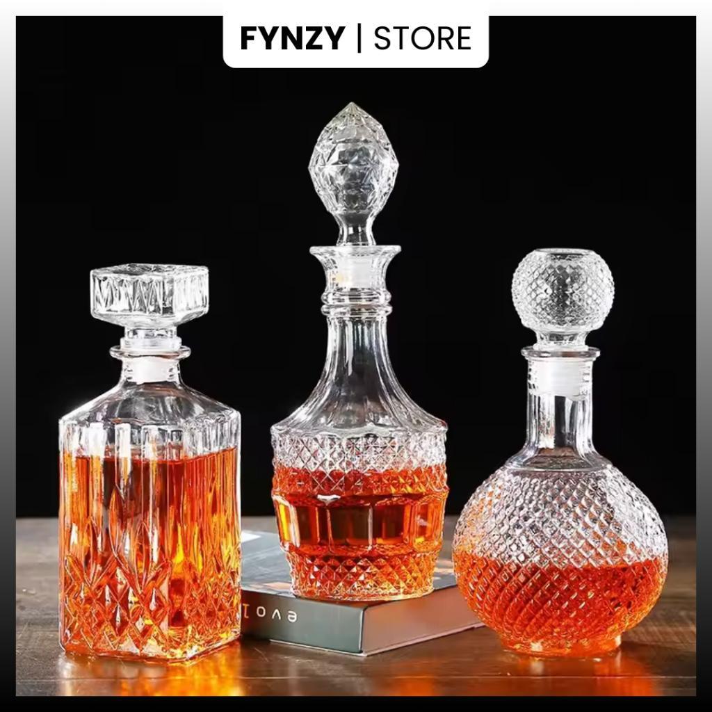 Gelas Wine Kaca Whiskey Glass Gelas Botol Kaca Whiskey Decanter Botol Luxury Whisky Glass Bar Cafe