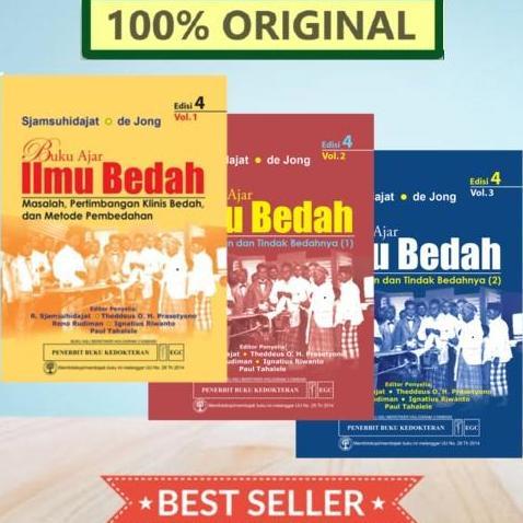 depama_t - [original] buku ajar ilmu bedah 4e, set 3 buku - sjamsuhidajat.de jong
