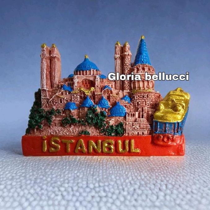 tempelan kulkas magnet istanbul turki souvenir oleh2 negara ayasofya turkey