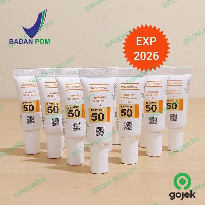 Facegirls- Theraderm Bb White Cream Pencerah Trial/Travel Size 5G