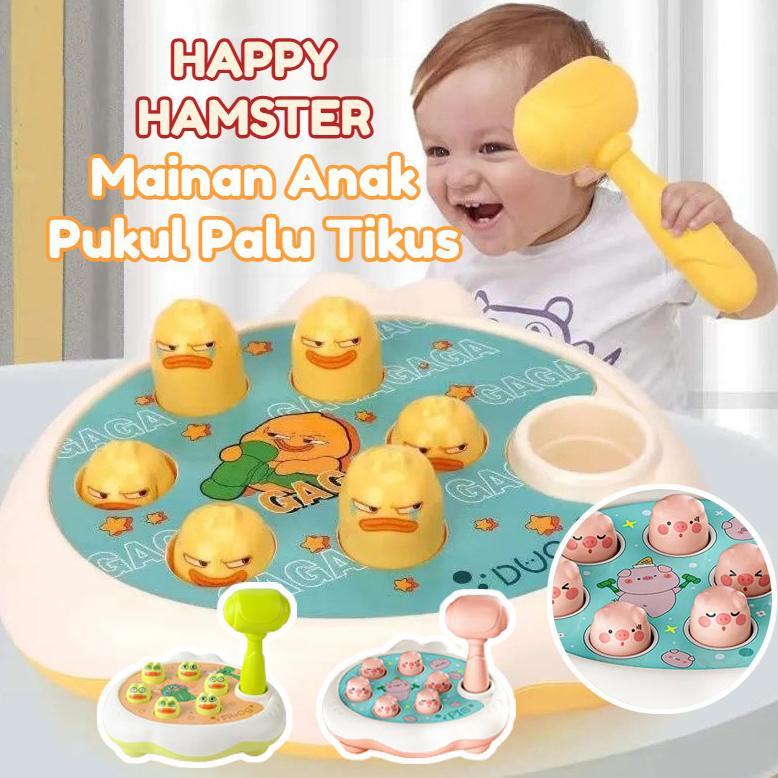 Mainan Anak Pukul Palu Tikus Mainan Pukul Pukulan Motorik Mainan Pukul Tikus Edukasi Musik Anak Bali
