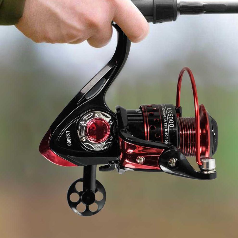CHAOJIA Reel Pancing Spinning 14 Ball Bearing Fishing Reel 5.2:1 5000 - LK5000