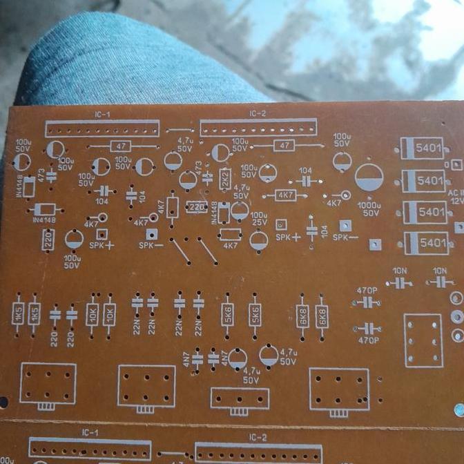 PCB POWER AMPLIFIER AN7164 AN 7164 12V STEREO WITH TONE CONTROL BBM27