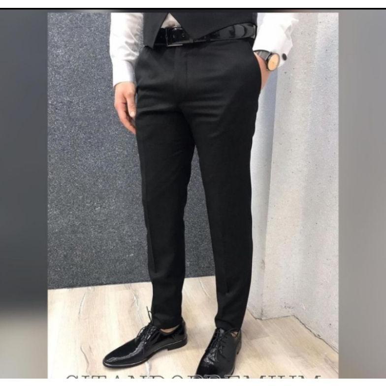 PROMO TERBARU Celana Keper Kantor Pria Formal panjang