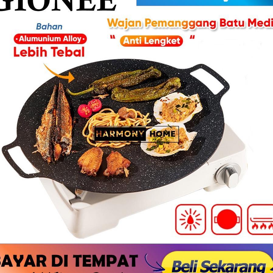 Pemanggangan Gionee 34 Cm Panggangan Gionee Baking Tray Grill Pan Korea 34 Cm Gionee Multi Grill Pan