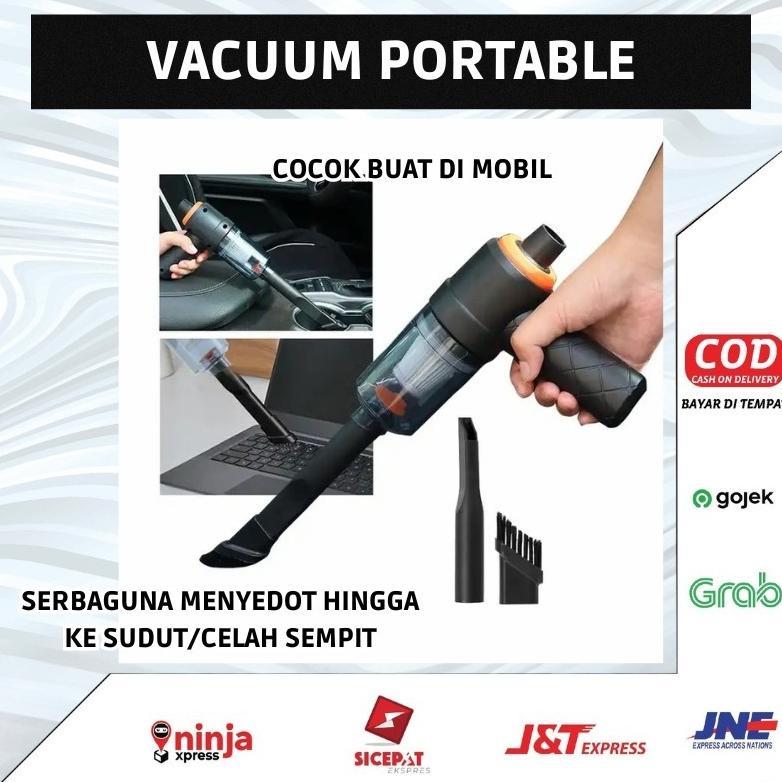 NEW Vacuum Vacum Vakuum Vakum Jet Cleaner Wireless Portable Mini 2in1 Alat Sedot Hisap Penyedot Peng