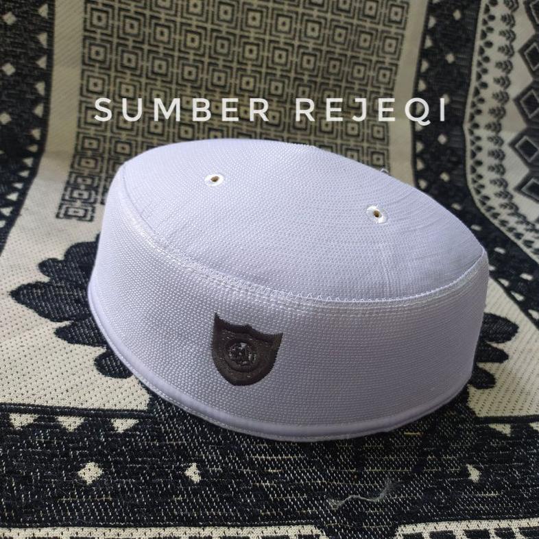 PROMO TERBARU PECI MALAYSIA TINGGI 7 CM SONGKOK PUTIH ABDUL KAREEM PUTIH KWALITAS PREMIUM NO1-10 SON