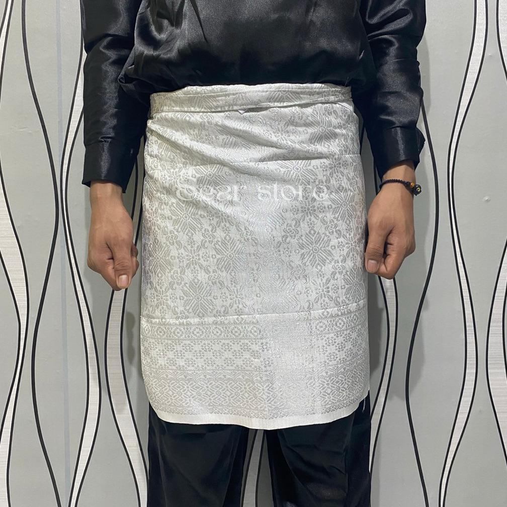 HOT DEALS songket pria melayu/songket bapak/tumpak songket/kain samping melayu/songket Palembang/kai