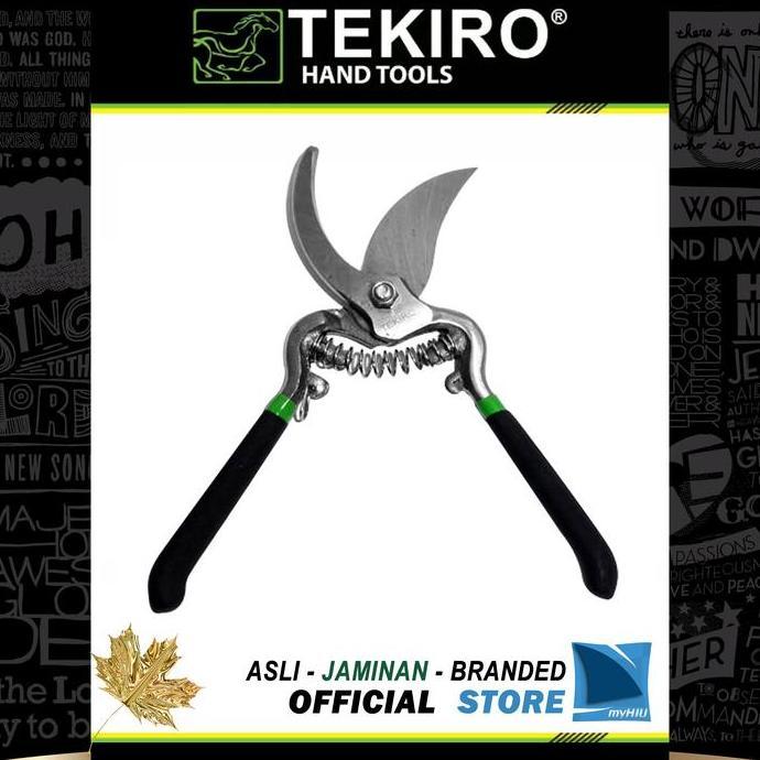 Gunting Dahan 8" inch Bengkok Ranting Dahan TEKIRO