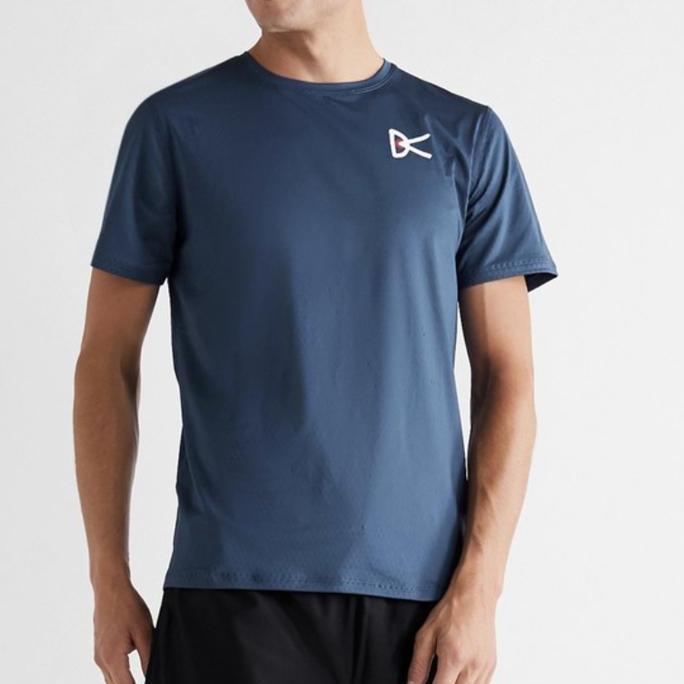 District Vision Air wear Tee - Blue