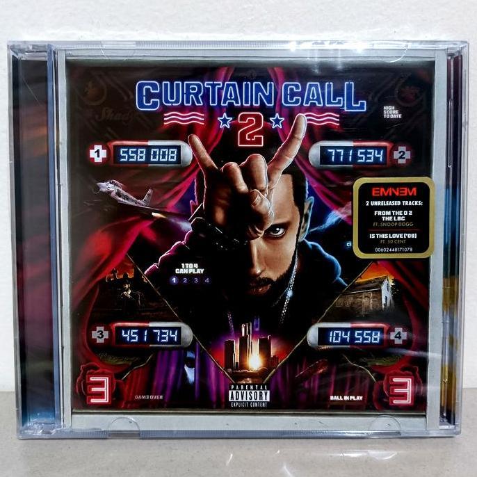 Terbaru CD Eminem Curtain Call 2 2CD wrmusi33 Ayo Beli