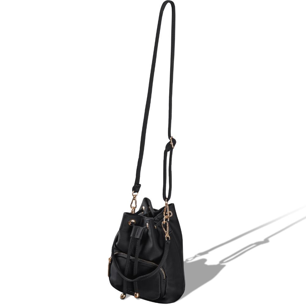 HOT SALE C2 SHAFEA BLACK SMALL BUCKET BAG - TAS BUCKET WANITA
