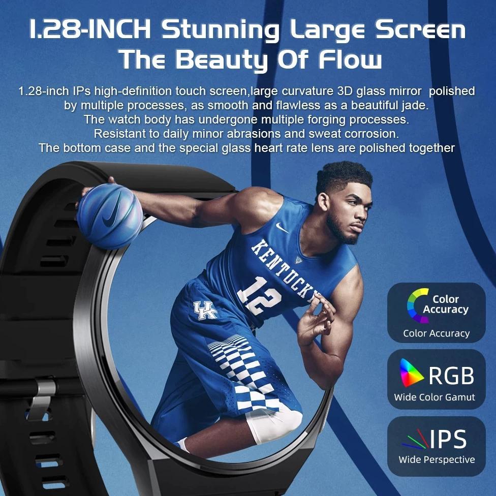 BEST DEALS Samsung GT8 Smartwatch Pria - Bluetooth Panggilan Pemantauan Kesehatan Olahraga Tahan Air