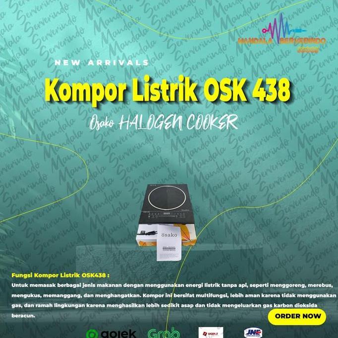 Osako HALOGEN COOKER Kompor Modern Model OSK 438