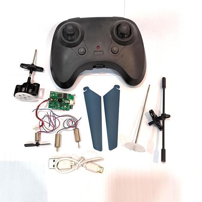 BERBAGAI PART RC HELIKOPTER CX068 CZ02 REMOTE GIR BIARD DINAMO USB DLL IM27