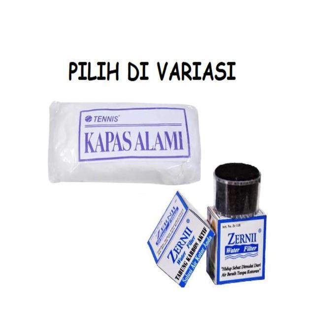 Pilihan- Zernii Karbon Aktif & Kapas Alami Refill Filter Kran Air Saringan Keran Untuk Dapur Kamar M