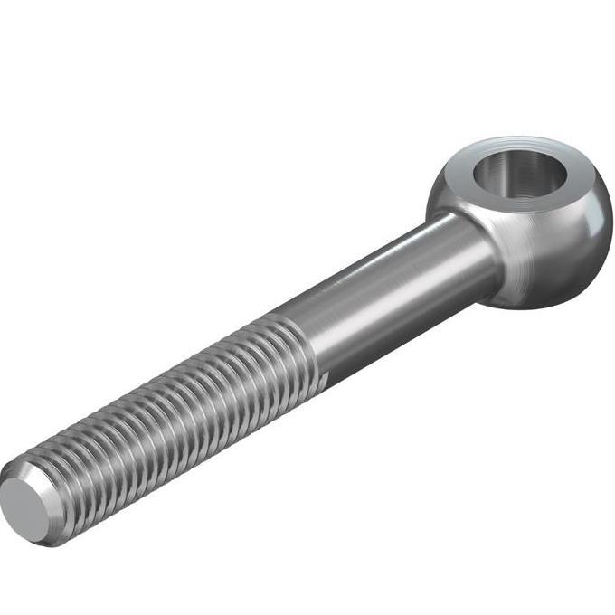Stainless Steel 304 M24 Lifting Eyelet Bolt Or Eye Bolt Sekerup Mata Ikan Skrup Eceran Ukuran M24 Re