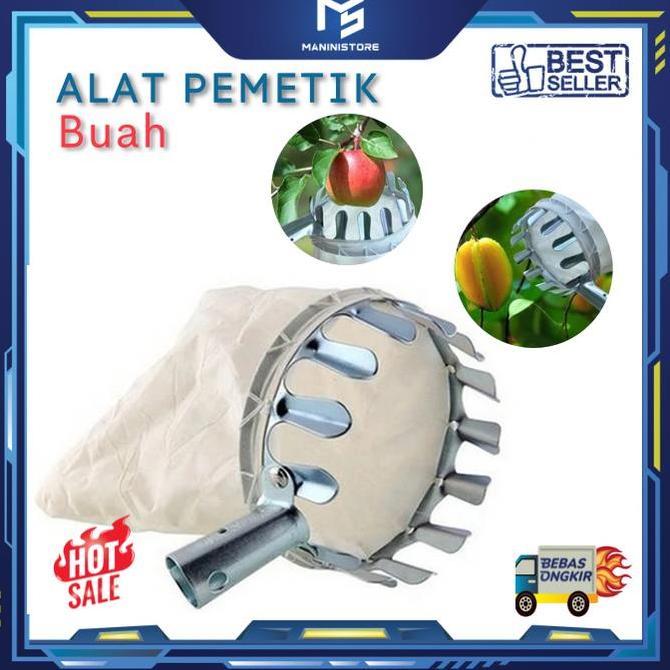 Newgrd- Alat Ujung Galah Petik Buah Pemetik Buah Mangga Rambutan Jambu