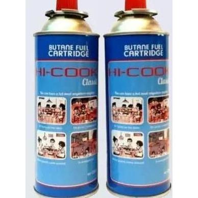 Kit- Hi-Cook Cartridge Gas Kompor Portable Lpg 230G Untuk Kompor Mini & Obor Gas Bahan Bakar Portabe