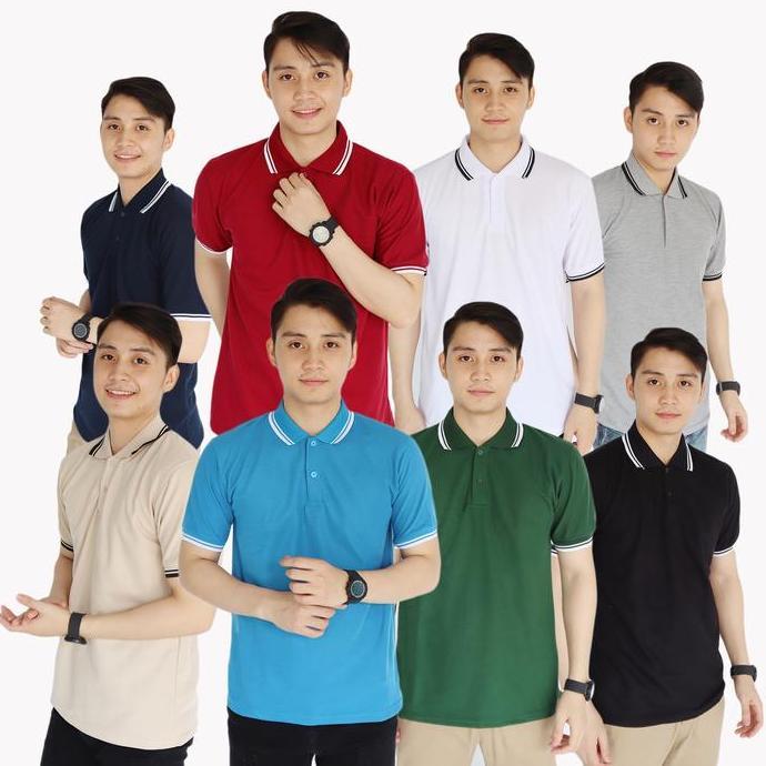 Men- Liso Wear - Kaos Polo Pria Berkualitas | Baju Kerah Cowok Simple Casual Harian