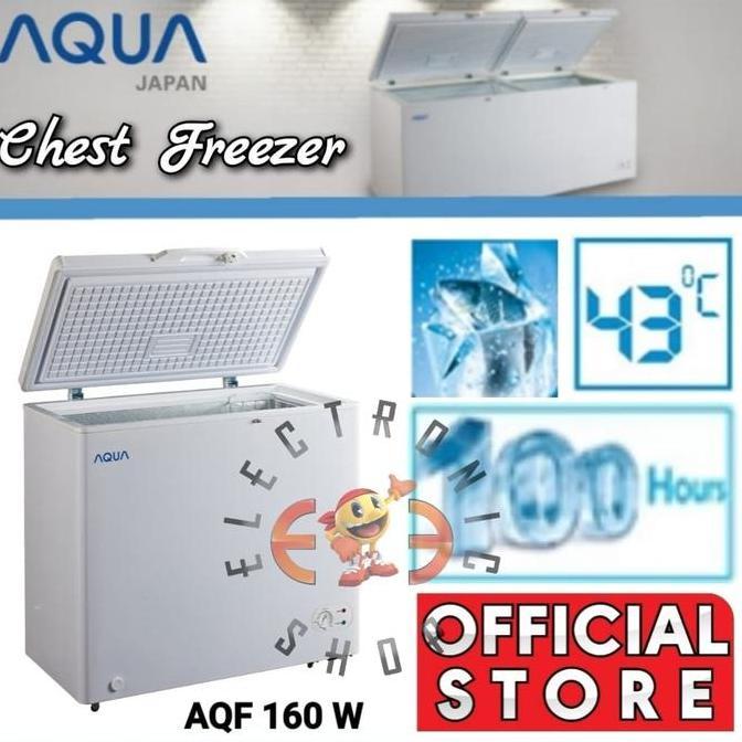 AQUA AQF 160 - AQF160 - CHEST FREEZER 160 LITER PROMO