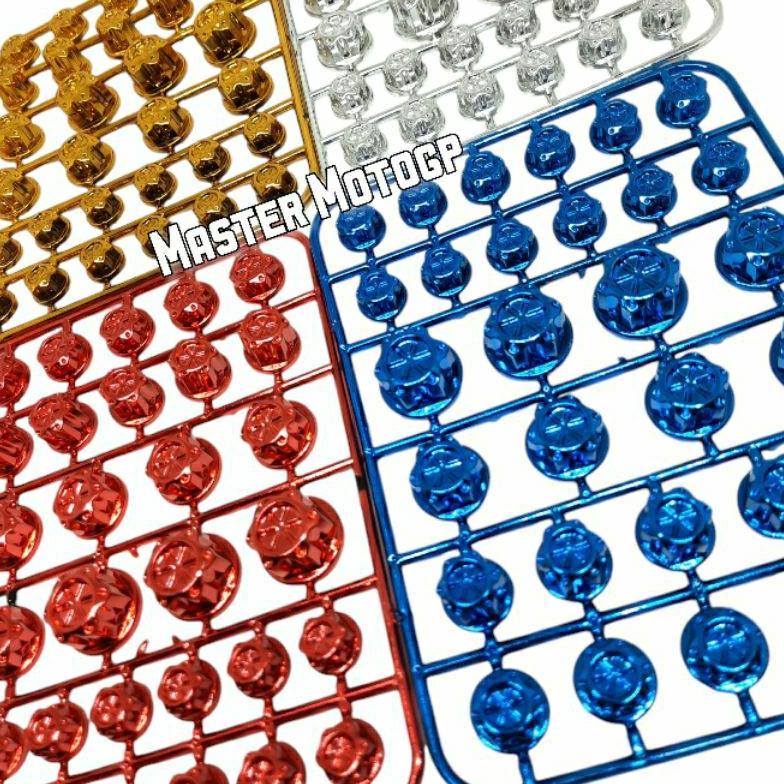cover baut flower 30 pcs import Tutup baut variasi model flower 1 papan Cover baut L import mio Vari