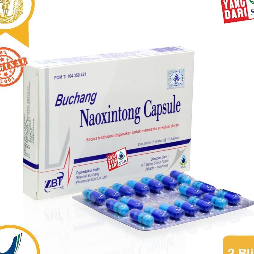 Buchang Naoxintong Capsule (Blister) / Obat Stroke