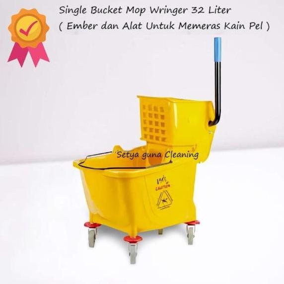 Single Bucket Mop Wringer 32 Liter