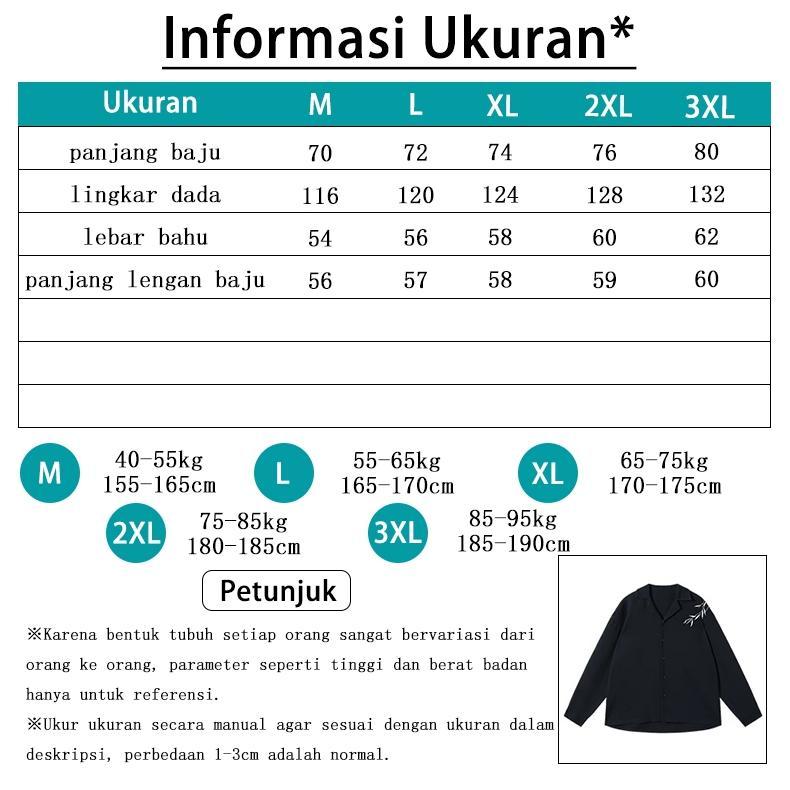 NEW PRODUCT kemeja korean style pria kemeja kasual pria baju kemeja cowok V Neck kemeja lengan panja