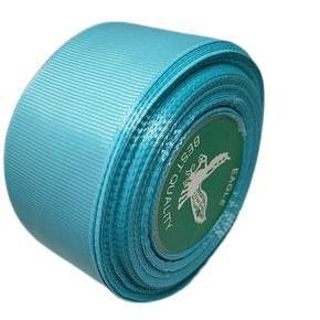 Pita Grossgrain Biru Muda Ukuran 4cm Per Roll Kain new