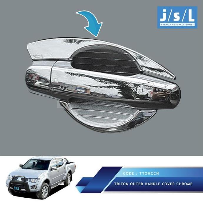 Mitsubishi Triton Outer Handle Cover Chrome/Aksesoris Triton Restock
