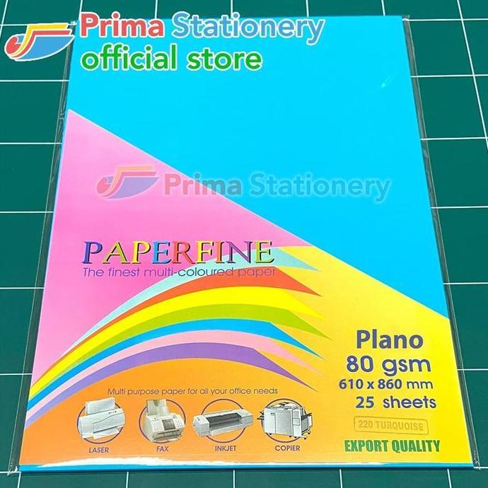 Kertas HVS Warna Paperfine Plano Warna Tua