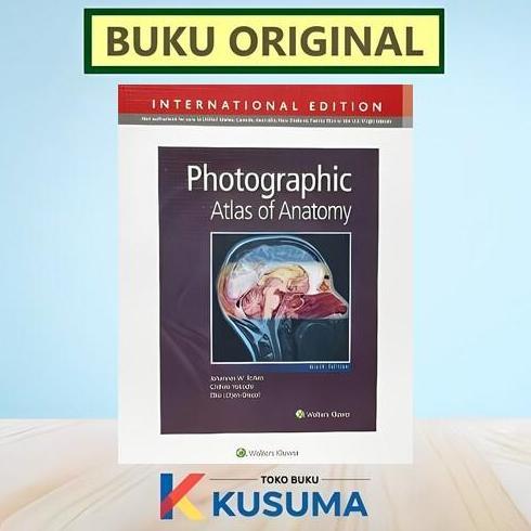 TORABIS_STORE - ORIGINAL YOKOCHI PHOTOGRAPHIC ATLAS OF ANATOMY 9TH EDITION / 9ED - ROHEN YOKOCHI