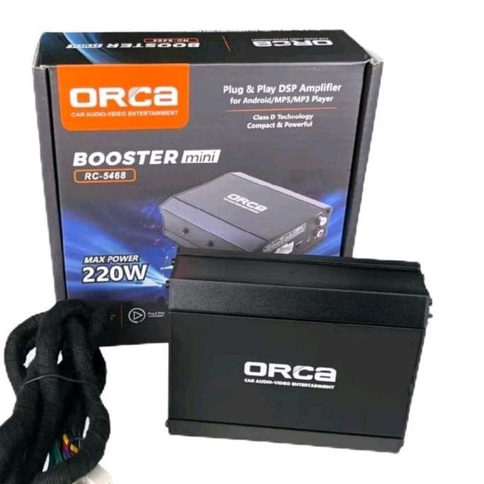 Alto- Dsp Amplifier 4 Channel Orca Rc-5468 220 Tt Plug & Play For Android Class D Dital Snal Sound P