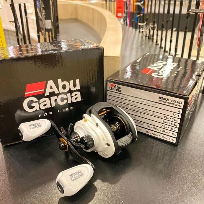 REEL BAIT CASTING ABU GARCIA MAX PRO LEFT HANDLE  NEW | REEL BC | REEL PANCING | REEL MURAH | REEL C