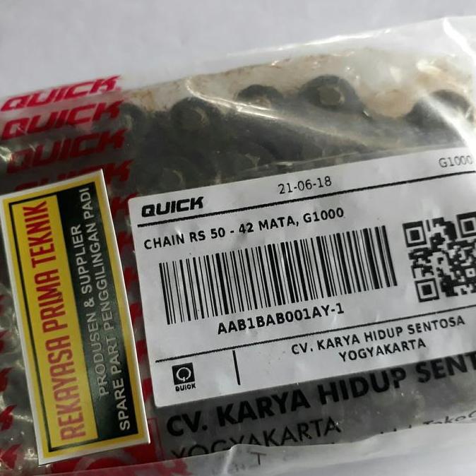 *:*:*:*:*] Rantai ORIGINAL Traktor Kubota Quick G1000 S1000 G3000 BOXER ZEVA