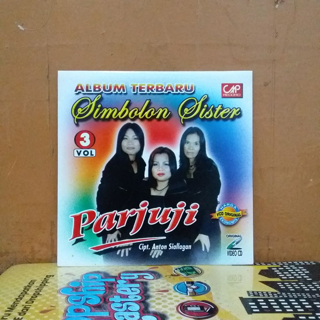 VCD ORIGINAL ALBUM TERBARU SIMBOLON SISTER VOL 3