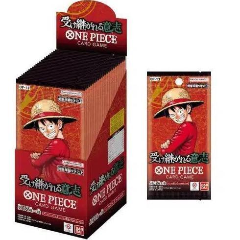 Buy One Get One Bandai Namco One Piece Card Game Inherited Will Op-13 Op13 - Booster Box Berisi