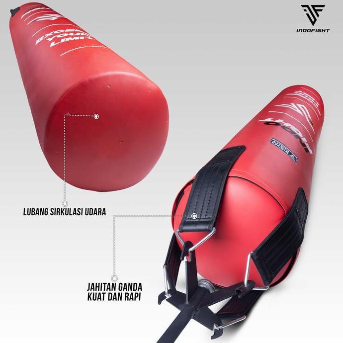 Samsak Tinju Gantung 180cm Indofight Sansak Muay Thai Punching Bag