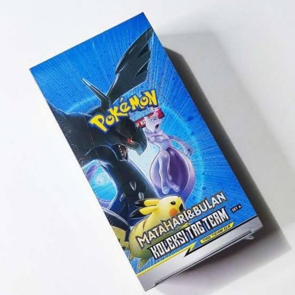 Discount Pokemon Koleksi Tag Team Set A Booster Box Matahari & Bulan Pokemon Tcg Indonesia
