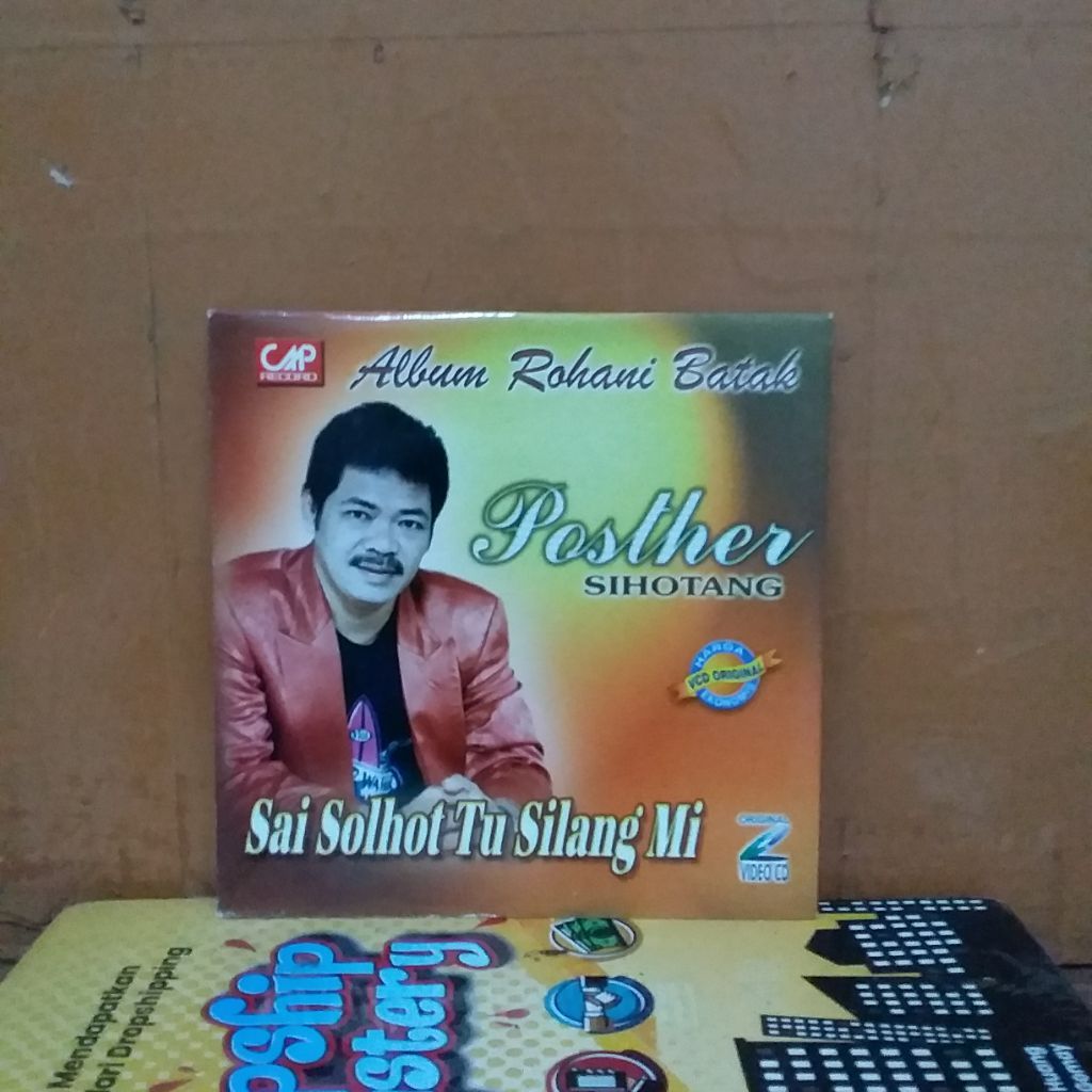 VCD ORIGINAL ALBUM ROHANI BATAK POSTHER SIHOTANG