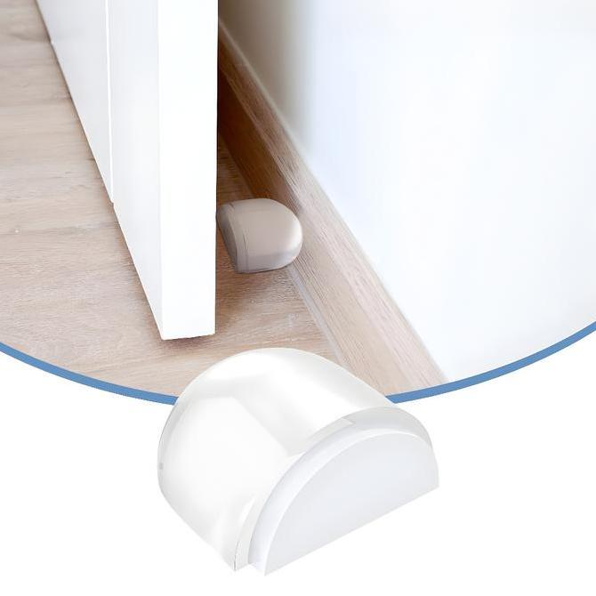 Penahan Pintu Rumah Akrilik Anti Benturan Tembok Peredam Suara Door Stopper