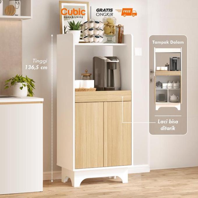 HOT DEAL - Cubic Lemari Dapur Minimalis / Kitchen Cabinet / ELENA KC 60
