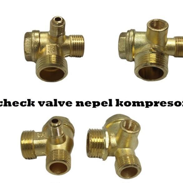 Check Valve Sparepart Nepel Kompresor Angin Lakoni / Kompresor Izumi