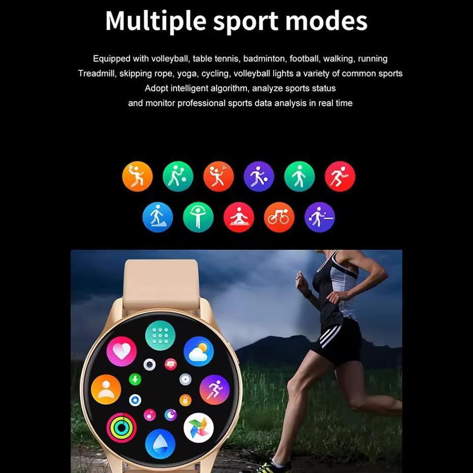 PROMO Jam tangan wanita / laki smartwatch jam pintar T20 pro , tahan air & dapat kotak. (warna hitam