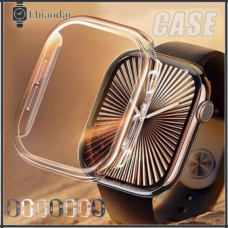 PROMO TERBARU Hard Bumper No Glass PC Case for Apple Watch SE 2 IWatch Series 10 9 8 7 6 5 4 3 2 1 U