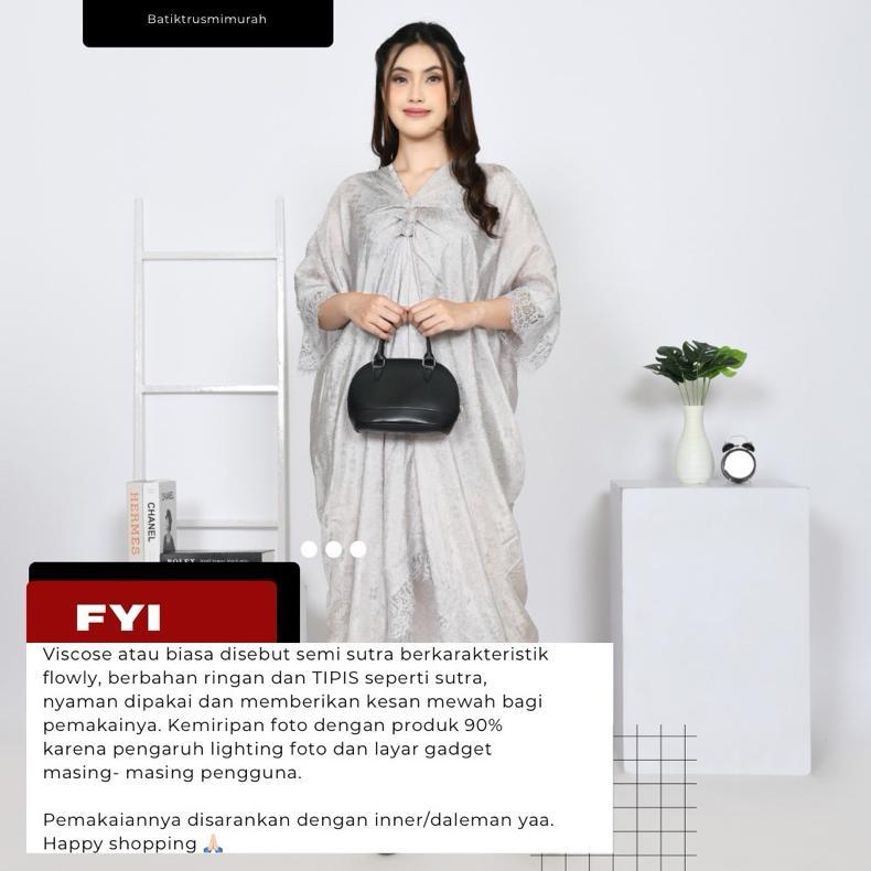 BIG PROMO kaftan viscose polos, kaftan midi, kaftan lace viscose