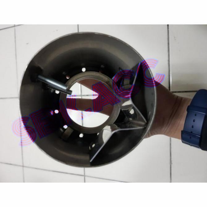 Muffler Cutter Innova Reborn Stainless/Sambungan Knalpot Innova Reborn Stainless