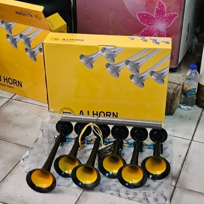 klakson mobil buss telolet basuri 6 corong 24 vol